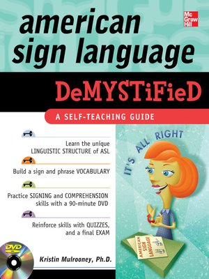 cover image of American Sign Language Demystified